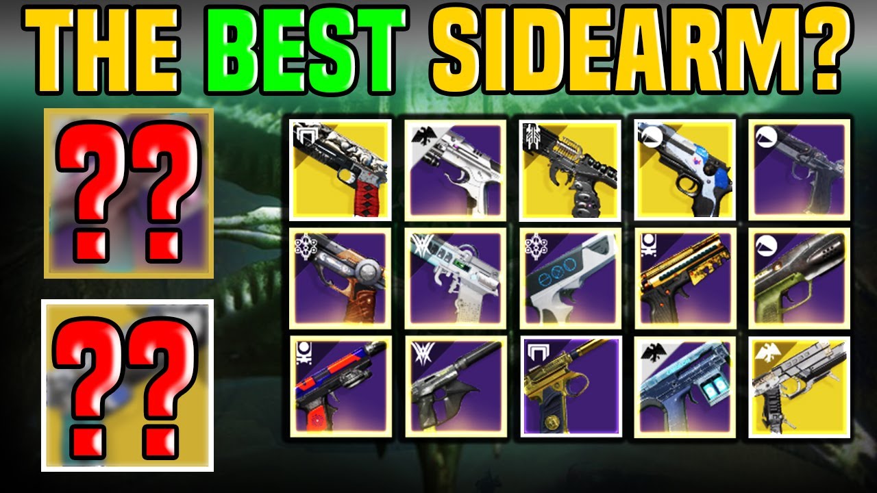 I tested EVERY Sidearm in my Vault! (Recent Sidearm Buff)