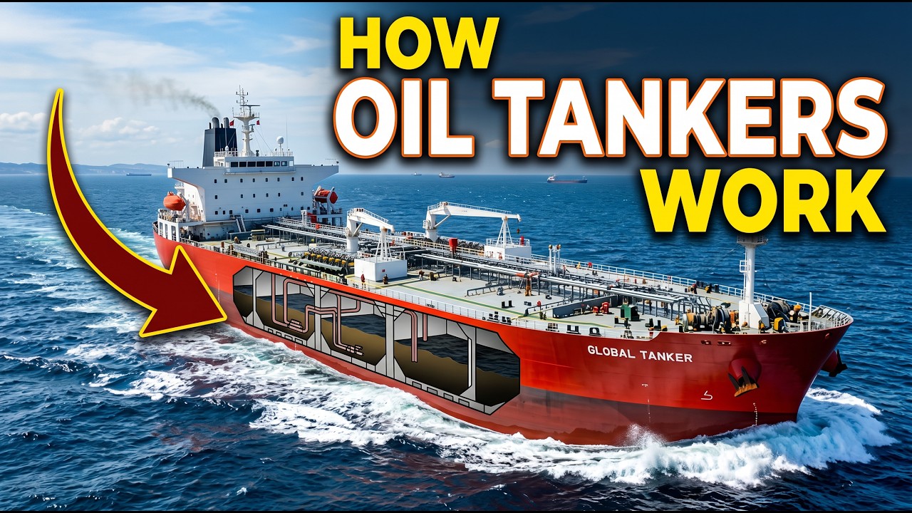 How Oil Tankers Work &ndash; Floating Pipelines Carrying Massive Amounts of Oil.