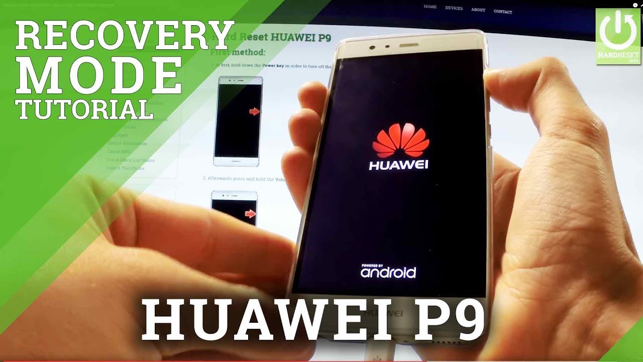 Recovery Mode HUAWEI P9 - How to Ener / Quit HUAWEI Recovery