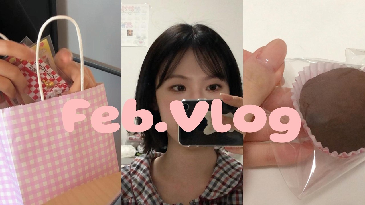Feb. 단발병 치료하구 두쫀쿠 먹는 vlog