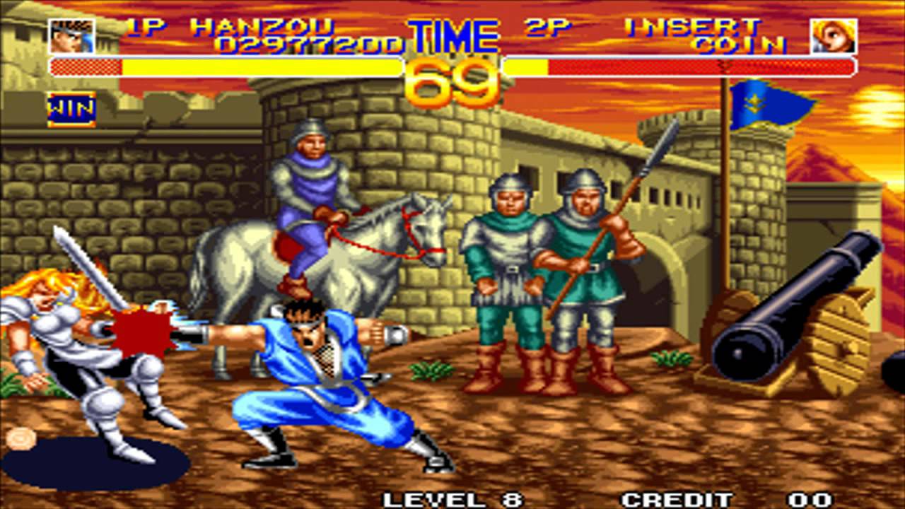 World Heroes 2 (full gameplay 1 coin) (Hanzou)