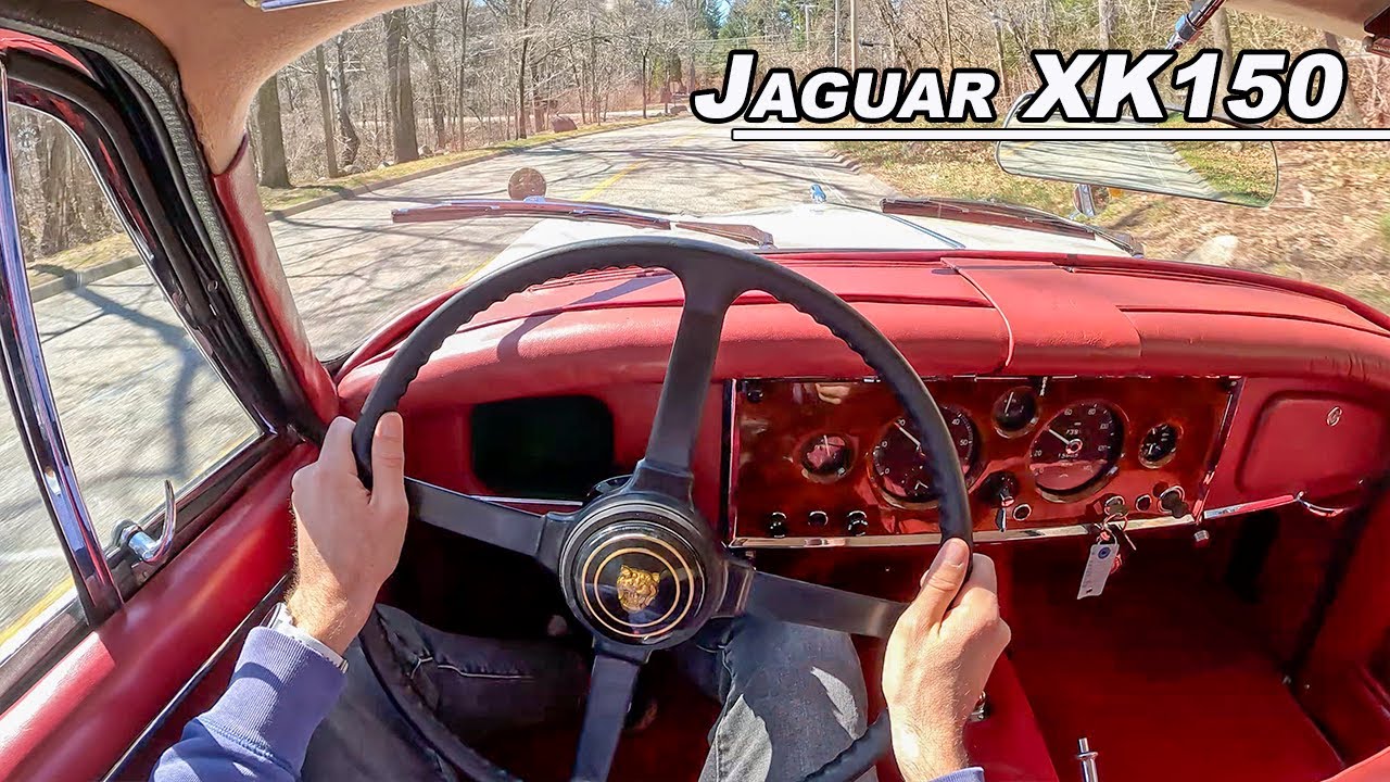 1961 Jaguar XK150 - The British Inline 6 You Need To Drive (POV Binaural Audio)
