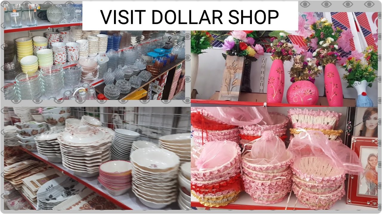 VISIT 1 DOLLOR SHOP || Faiza Kitchen&Vlogs