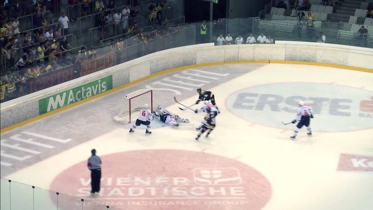 Highlights European Trophy UPC Vienna Capitals vs. HC Slovan Bratislava (17.08.2013)