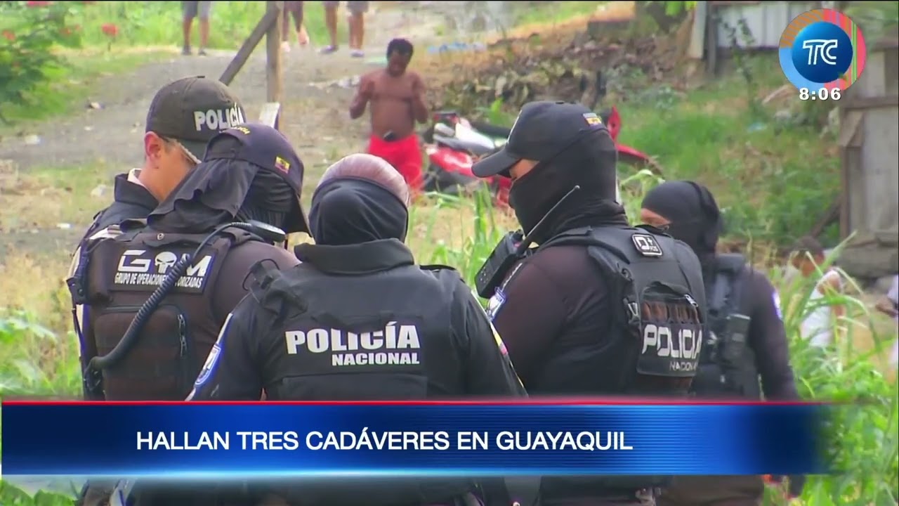 Cuerpos desmembrados fueron hallados en Guayaquil