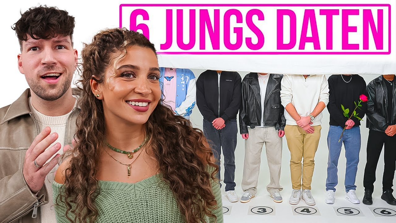 6 JUNGS BLIND DATEN! 💔 mit JOANA
