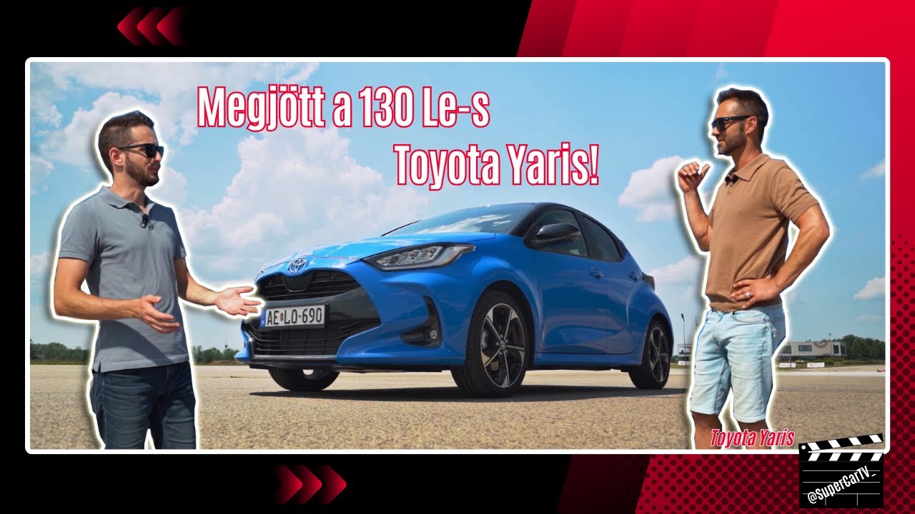 Kicsi, de élmény vele menni - Toyota Yaris hybrid teszt - 131Le