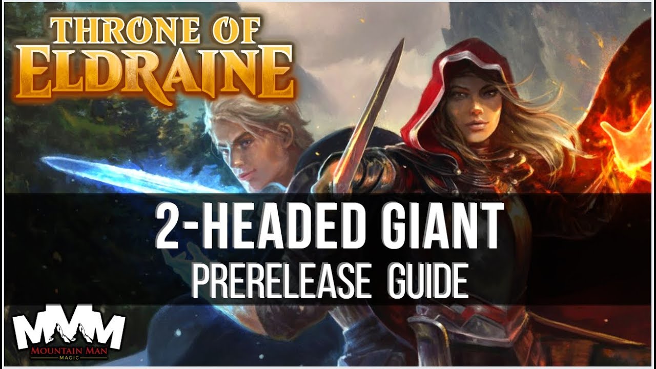 Throne of Eldraine Two-Headed Giant Prerelease Guide  Everything You and Your Partner Need to Know!