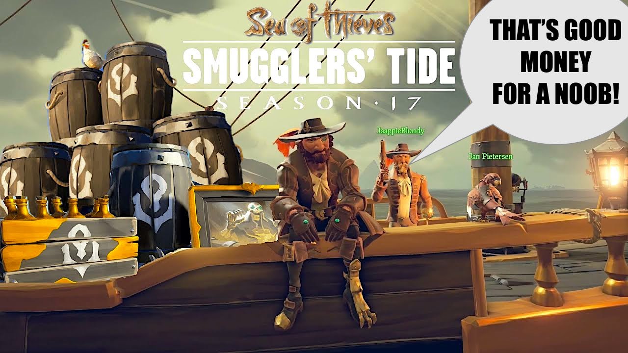 Noobs Actually LIKE the Smugglers Update! in Sea of Thieves #seaofthieves