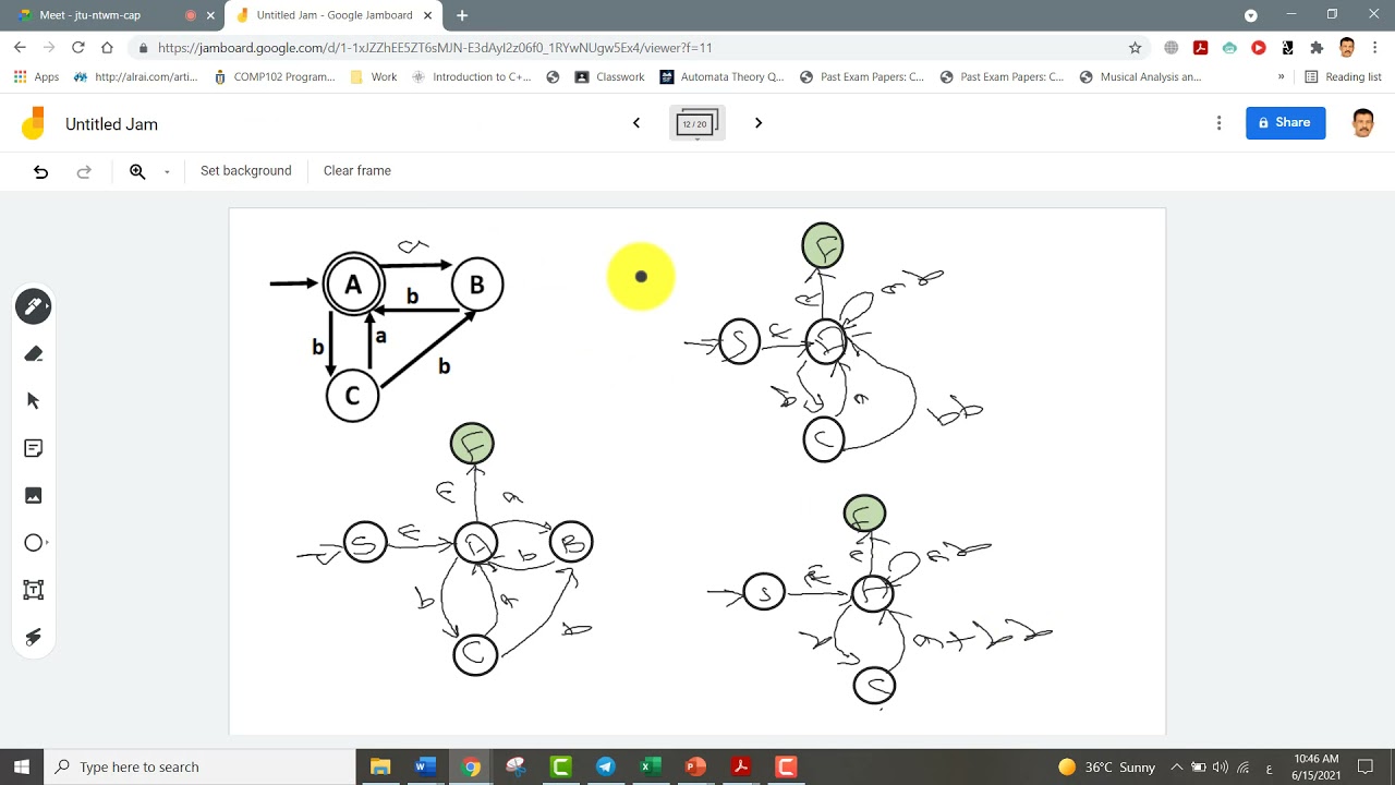 المحاضرة الثامنة في الاحتسابية-الجزء الرابع-DFA2RegEx Example