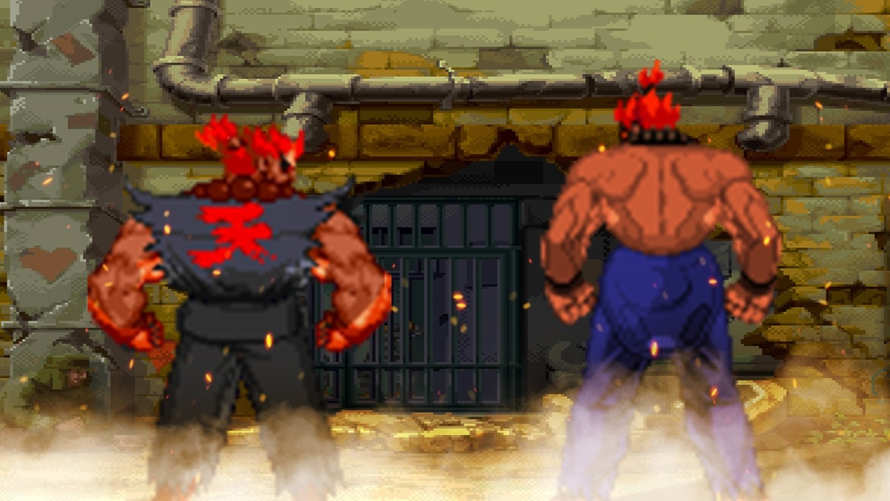 MVC2 Akuma vs Akuma-Webs of Freedom