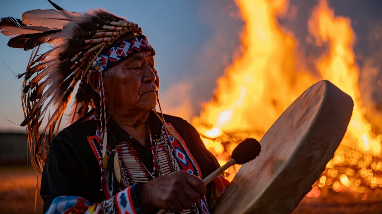 Shamanic Healing Music | 432 Hz 528 Hz | Calming Tribal Sounds