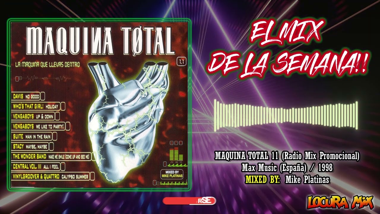 Maquina Total 11 - Radio Mix Promocional (1998)