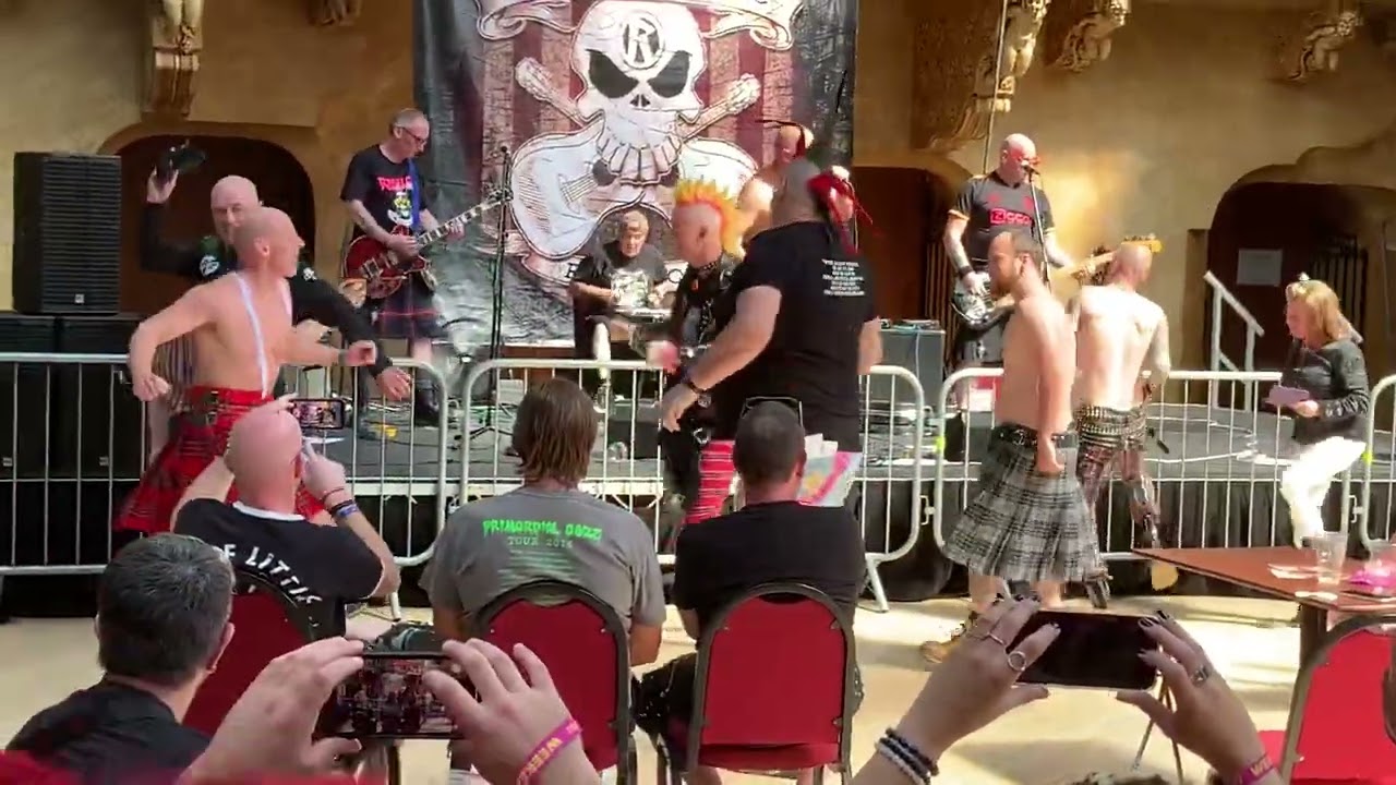Mayhem at Rebellion festival 2022  kilts on   taps aff   The Cundeez