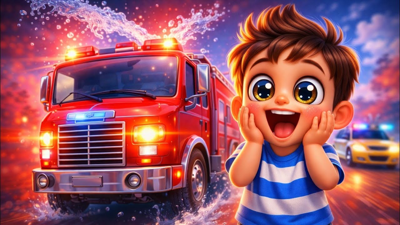 İtfaiye, Polis ve Okul Otobüsü Yıkama! 🚒🚓🚌 Çamurlu Arabalar Tertemiz Oldu!