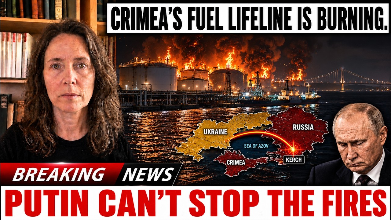 Kerch Fuel Terminal Ablaze &mdash; Crimea's Supply Lines Hit Again