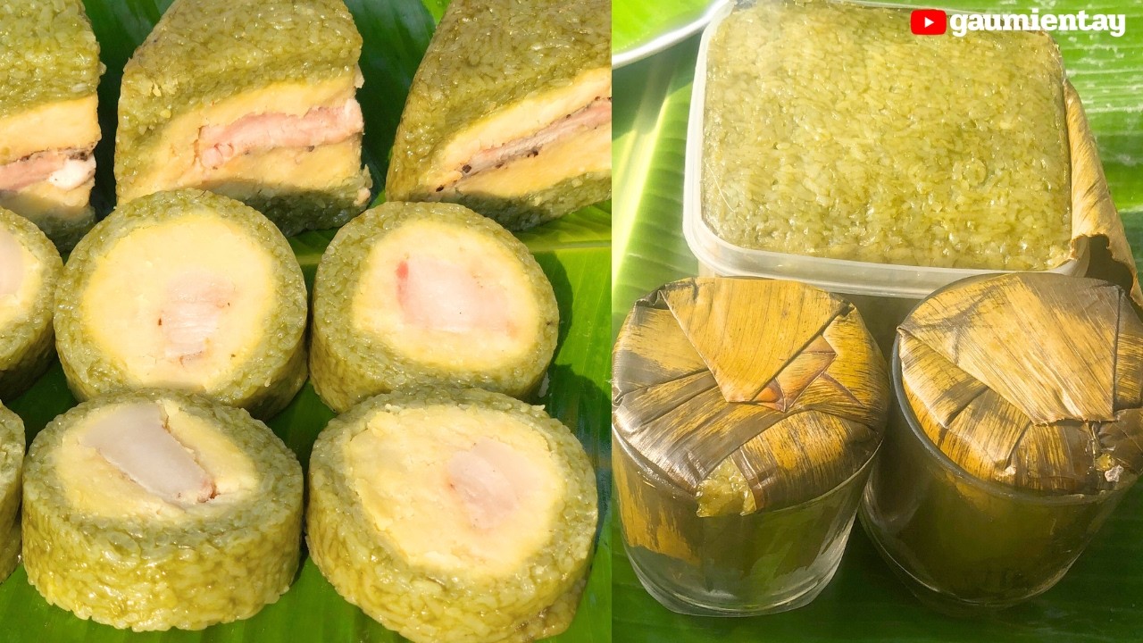 BÁNH TÉT LY - BÁNH CHƯNG HỘP cấp tốc dẻo ngon không cần luộc | Gấu Miền Tây