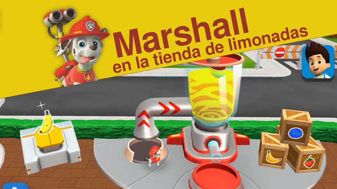 Jugando con Marshall en Patrulla Canina Al Rescate - Paw Patrol Rescue World [Budge Studios]