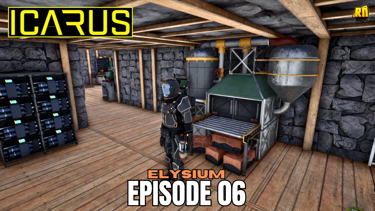 Access To The Workshop! Icarus Elysium Gameplay [E06]