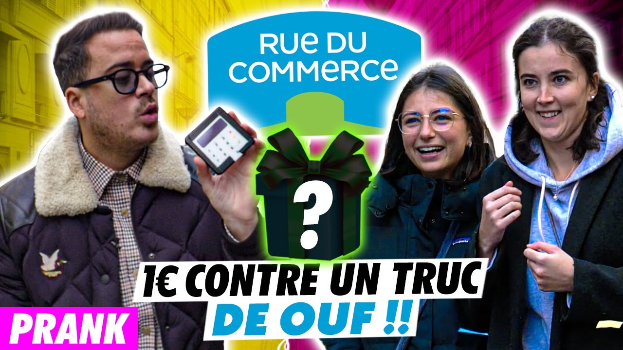 1€ CONTRE UN TRUC (DE OUF) !!! Prank