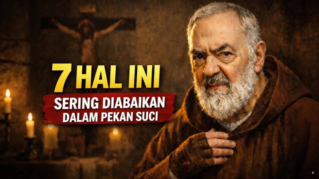 7 HAL YANG SERING DIABAIKAN SAAT PEKAN SUCI &mdash; PERINGATAN SERIUS PADRE PIO UNTUK ANDA