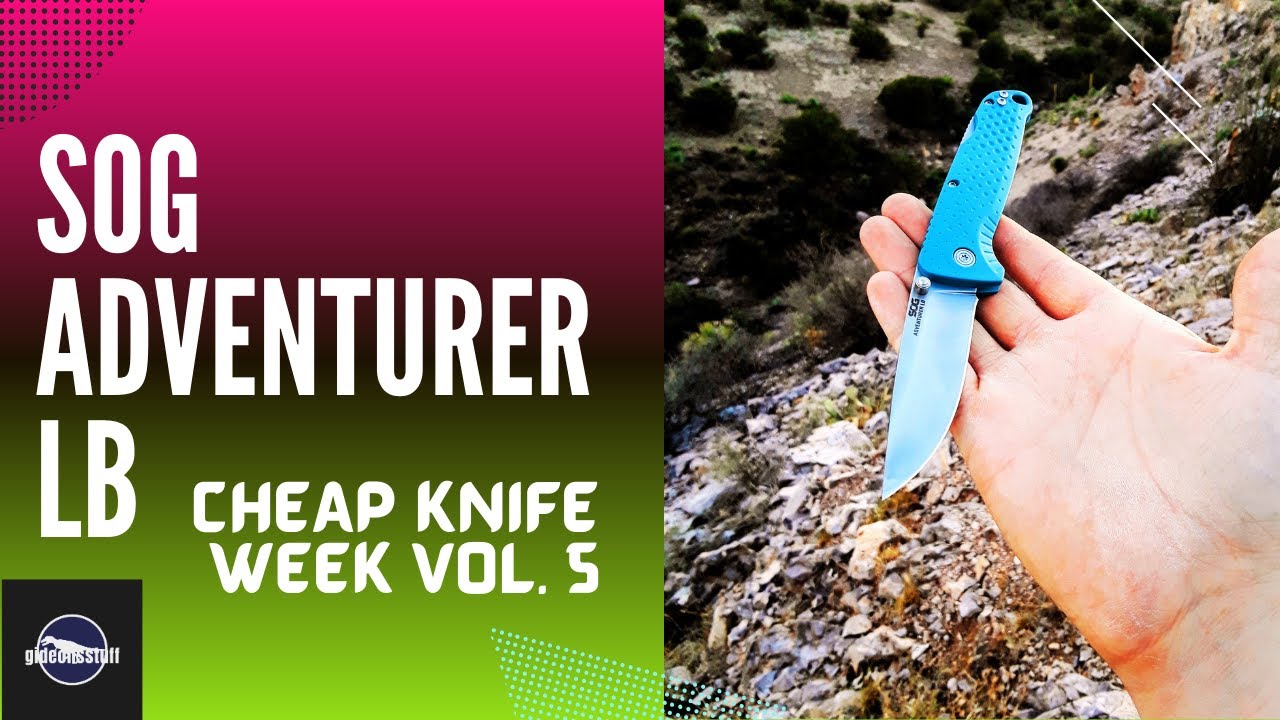 SOG Adventurer LB Review (Cheap Knife Week Volume 5)