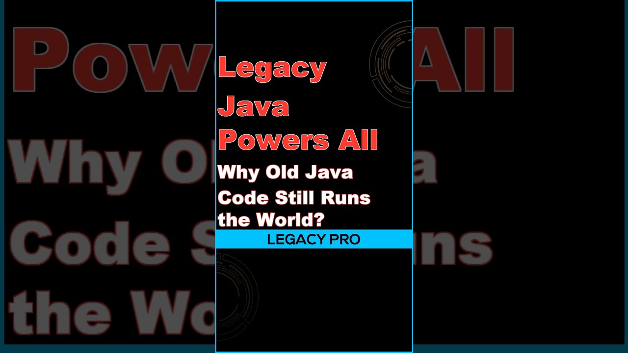 Почему старый код Java всё ещё правит миром? 🙄 #java #shorts #javarun