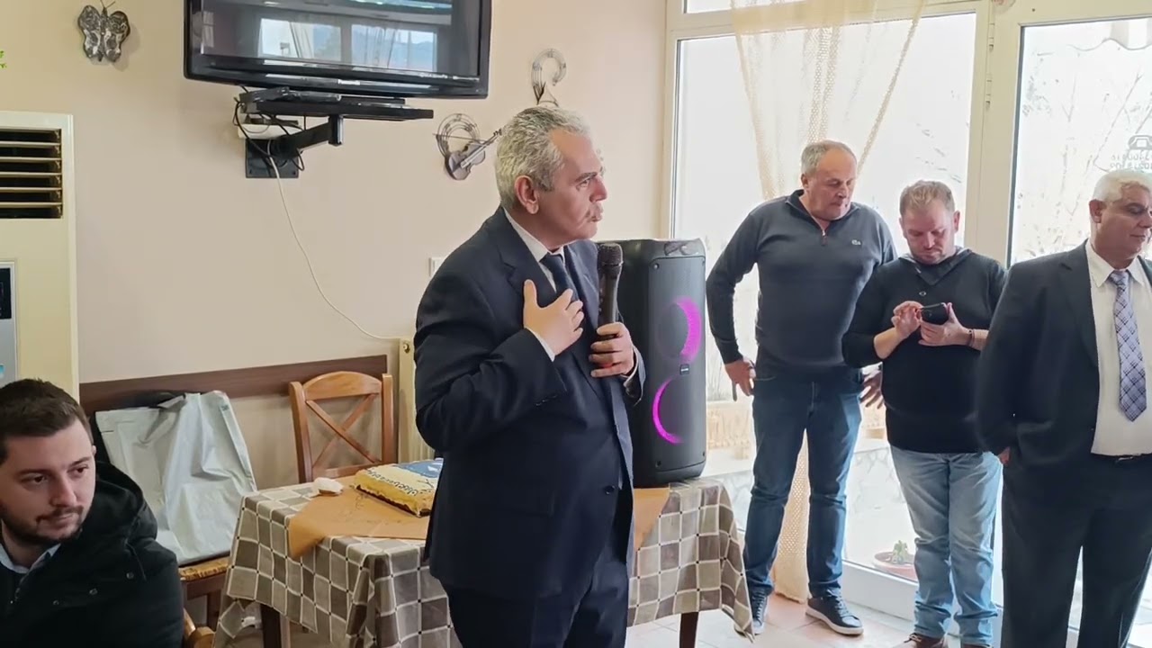 Χαιρετισμός Μάξιμου Χαρακόπουλου στην κοπή πίτας της ΔΗΜΤΟ Ελασσόνας 25-01-2026
