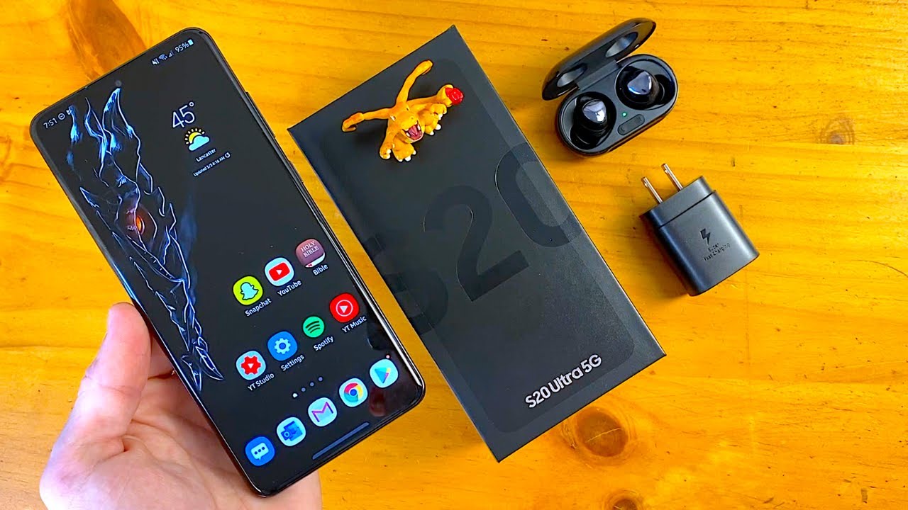 Samsung Galaxy S20 Ultra (Cosmic Black) Unboxing & First Impressions!