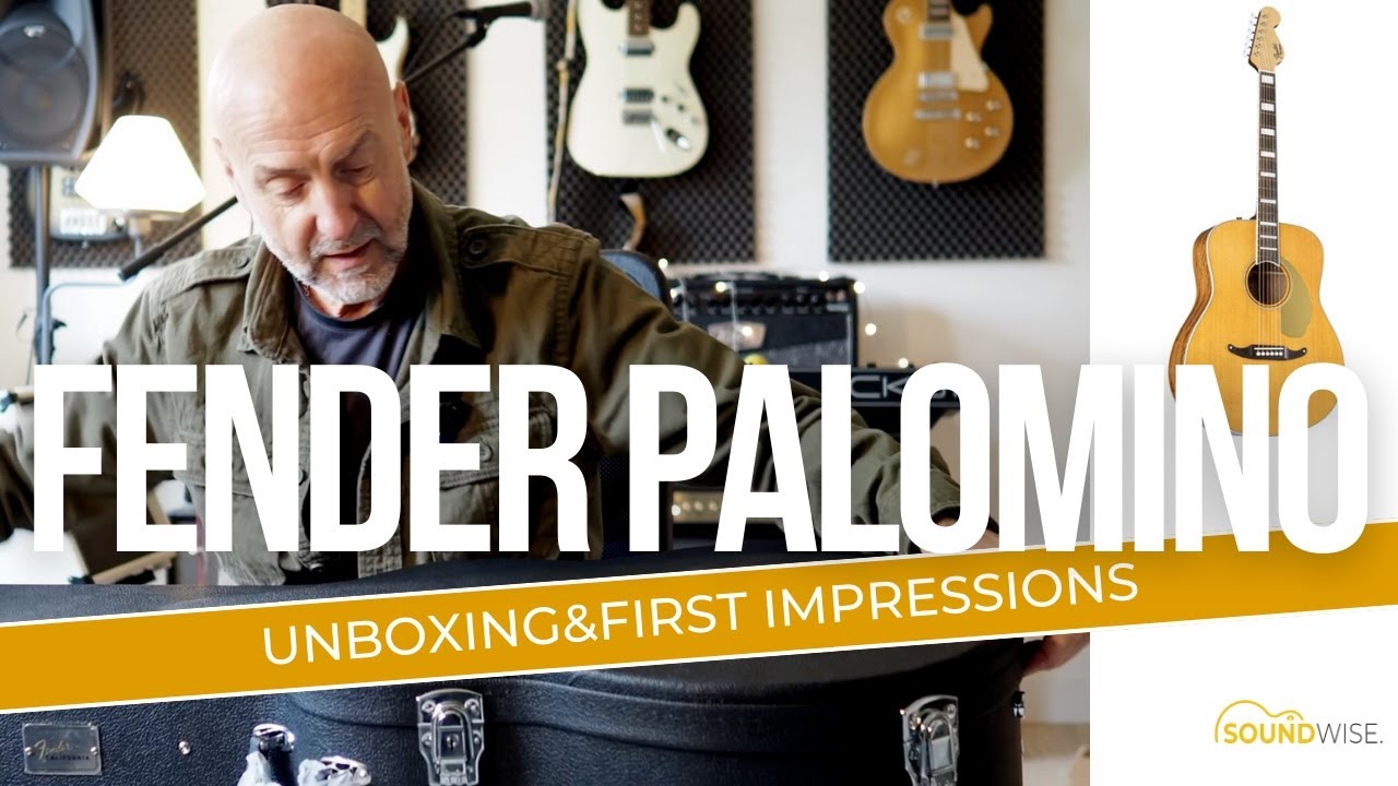 Unboxing Fender California Vintage Palomino