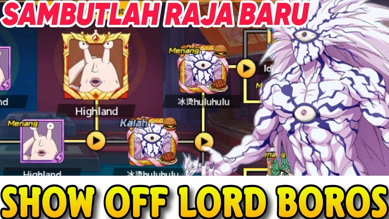 SAATNYA MENYAMBUT SANG RAJA MONSTER 🔥ARENA FACTION LORD BOROS PERTAMA - ONE PUNCH MAN