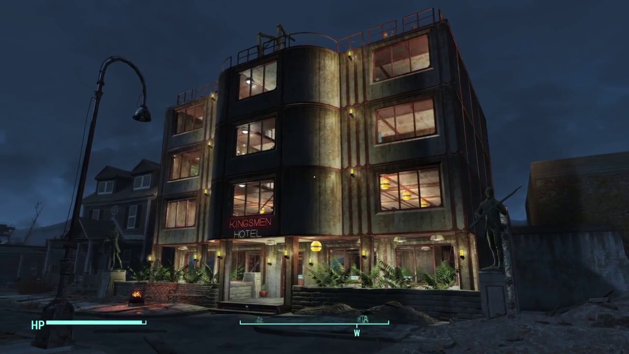 FALLOUT 4: Jamaica Plain settlement build. 