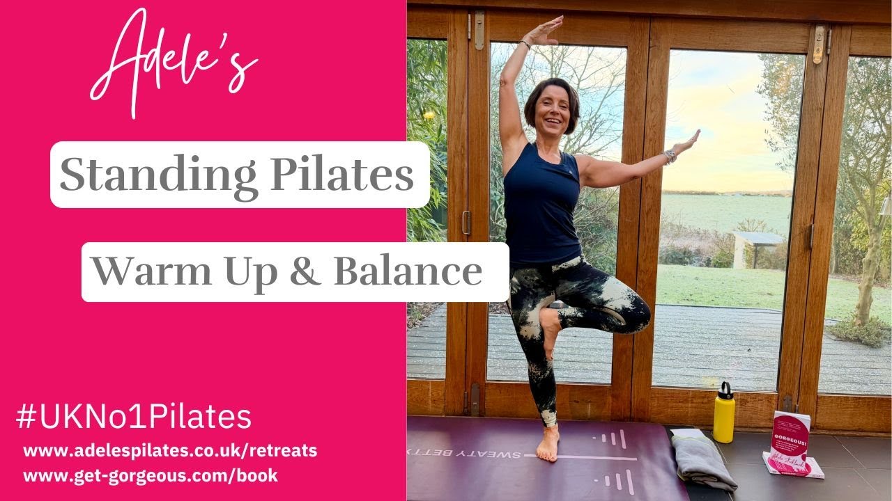 Пилатес стоя, включая разминку, упражнения на баланс и подвижность #UKNo1Pilates
