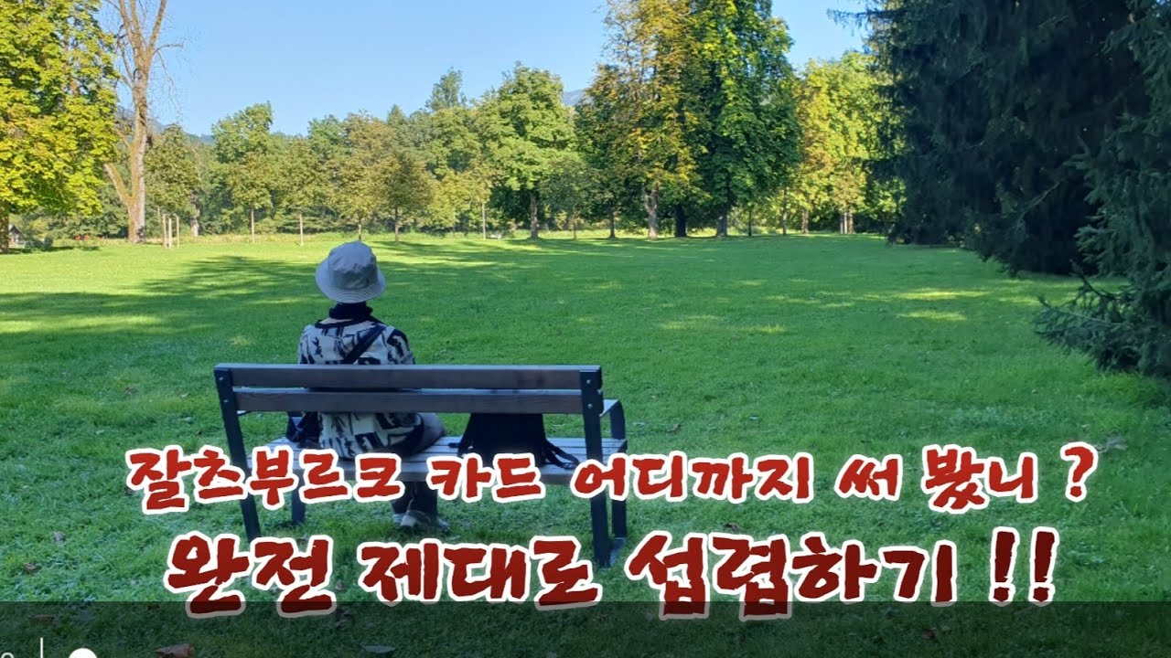 잘츠부르크  카드 제대로 섭렵하는 방법,