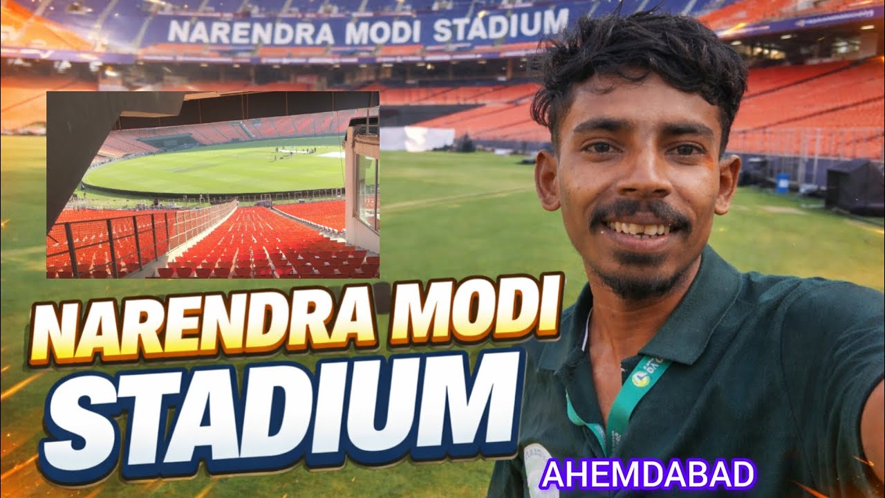 Narendra Modi Stadium Tour | Ahmedabad Cricket Stadium Vlog 