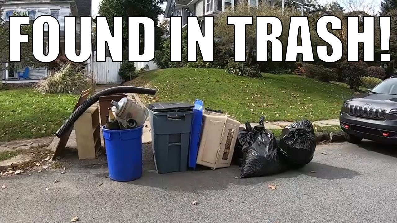LOOK WHAT I FOUND IN THE TRASH FOR FREE THIS WEEK! - Trash Picking Ep. 93