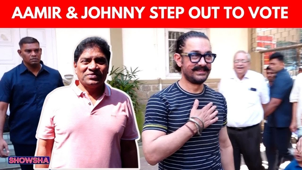 BMC Elections 2026: Aamir Khan & Johnny Lever Turn Heads As They Arrive to Vote
