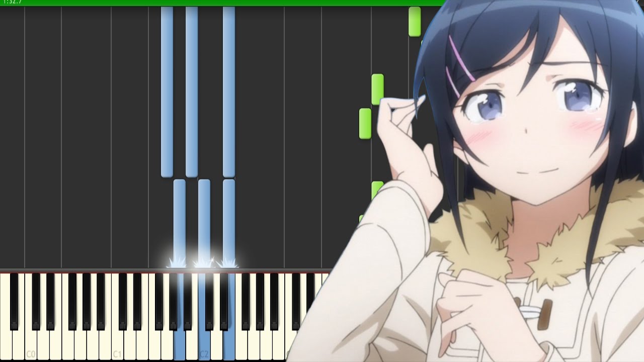 Oreimo Season 2 - Episode 12 BGM (Piano Transcription/Tutorial) + Sheets/Midi