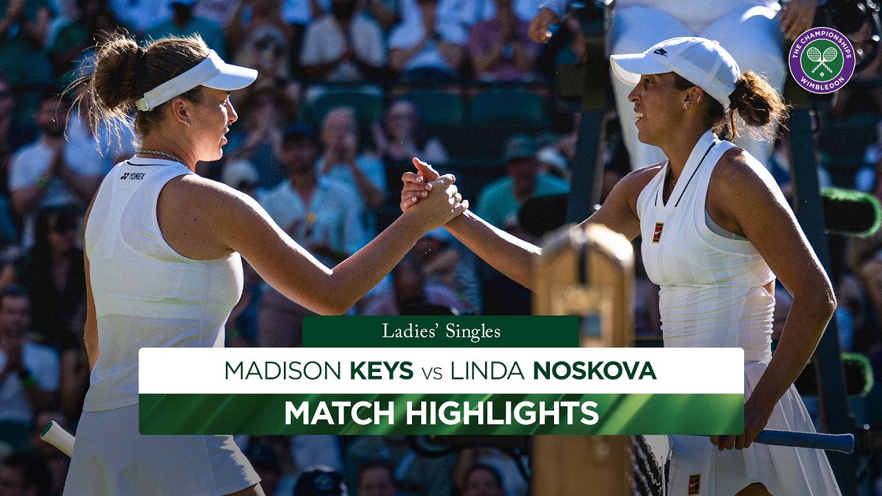 Oszałamiające zwycięstwo! ✨ | Madison Keys kontra Linda Noskova | Najważniejsze momenty | Wimbledon 2026