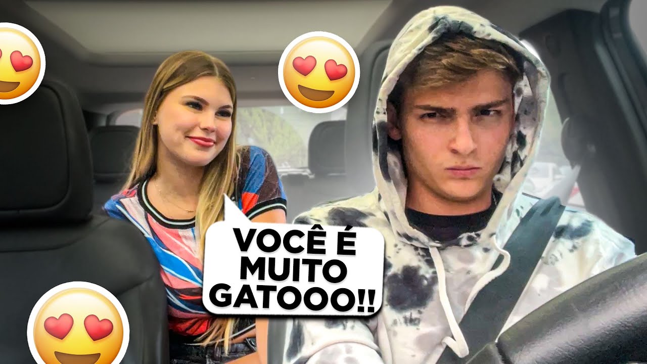 FINGI SER UBER E DEI EM CIMA DA MINHA NAMORADA! •Irmãos Scribel•