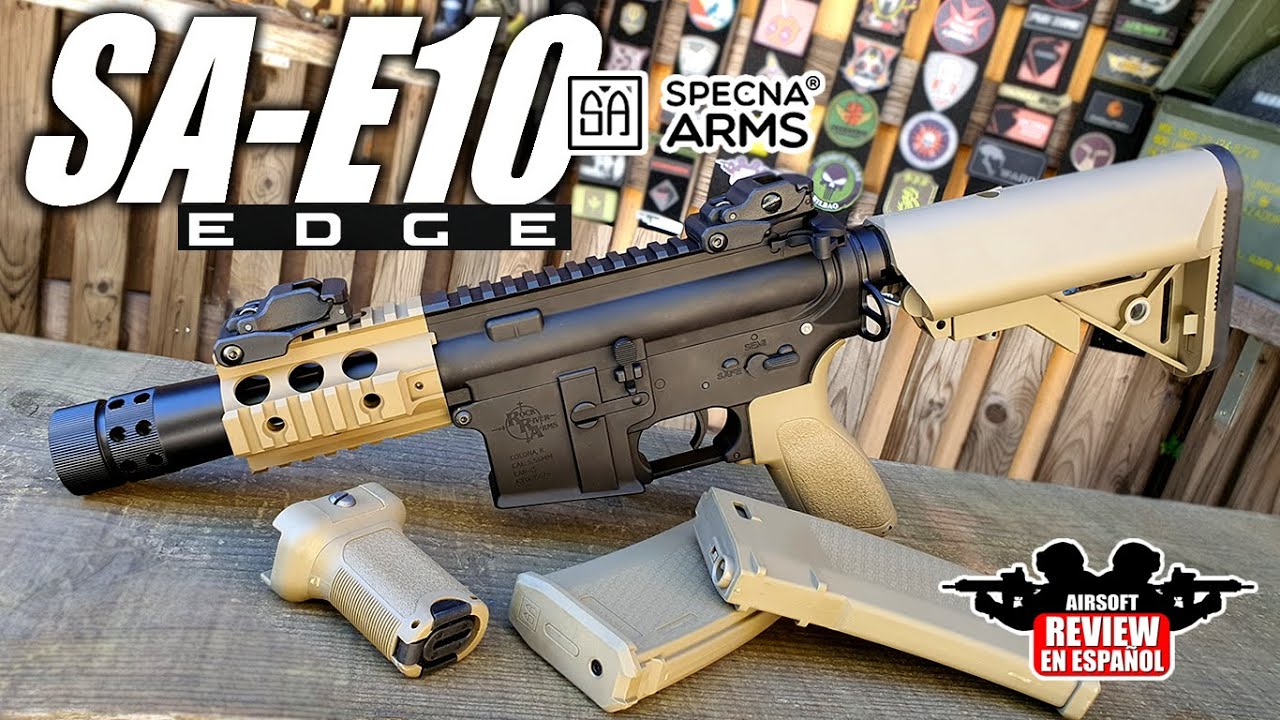 M4 Full CQB ! SPECNA ARMS SA-E10 EDGE Rock River Arms Licensed | Airsoft Review en Español