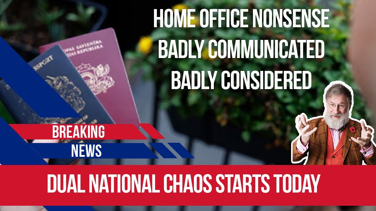 The home office manages to queer the concept of British nationality