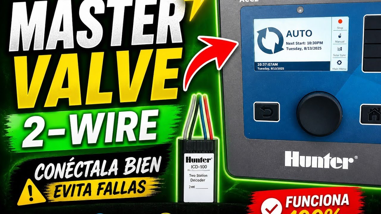 Master valve. - HUNTER ACC2