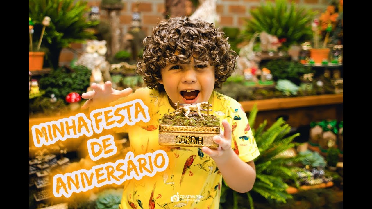 MINHA FESTA DE ANIVERS&Aacute;RIO