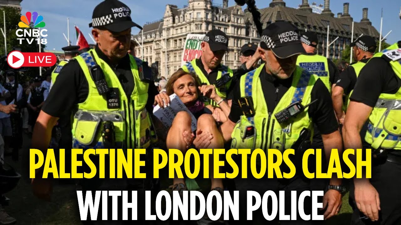 London Protest LIVE: Protesters Clash With London Police After Govt Bans Palestine Action | N18G