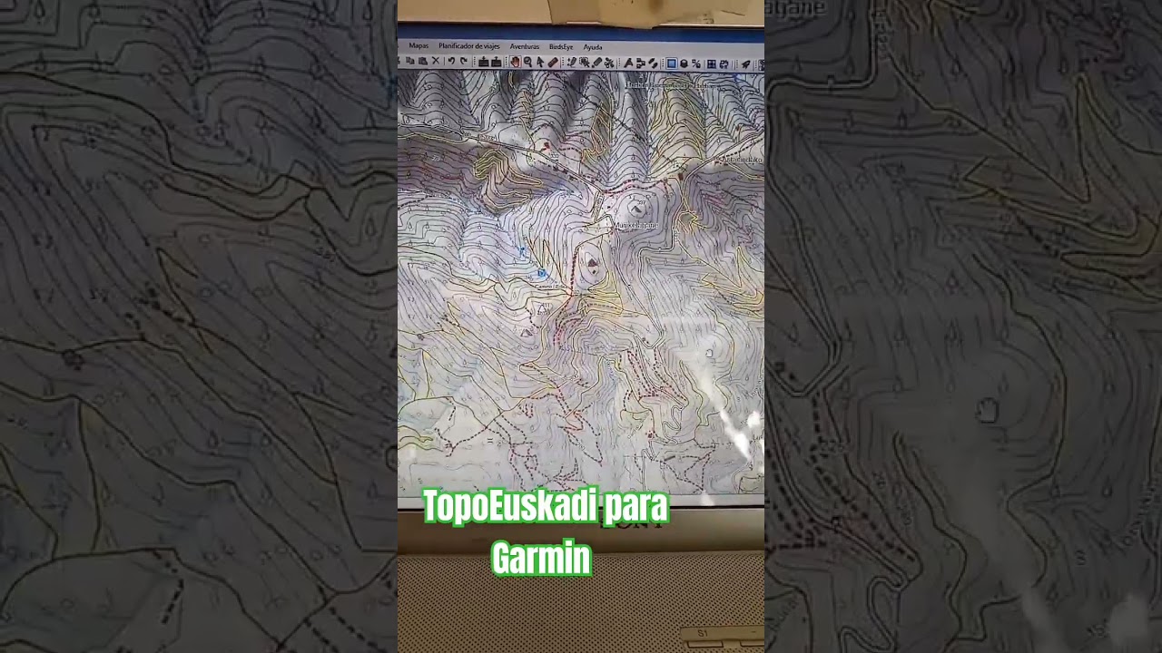 Ya est&aacute; disponible TopoEuskadi para Garmin, mapa topogr&aacute;fico detallado y ruteable.