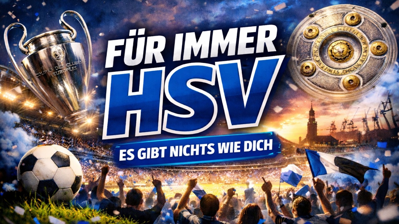 Für immer HSV 💙🤍🖤 Es gibt nichts wie dich | Hamburger SV Song