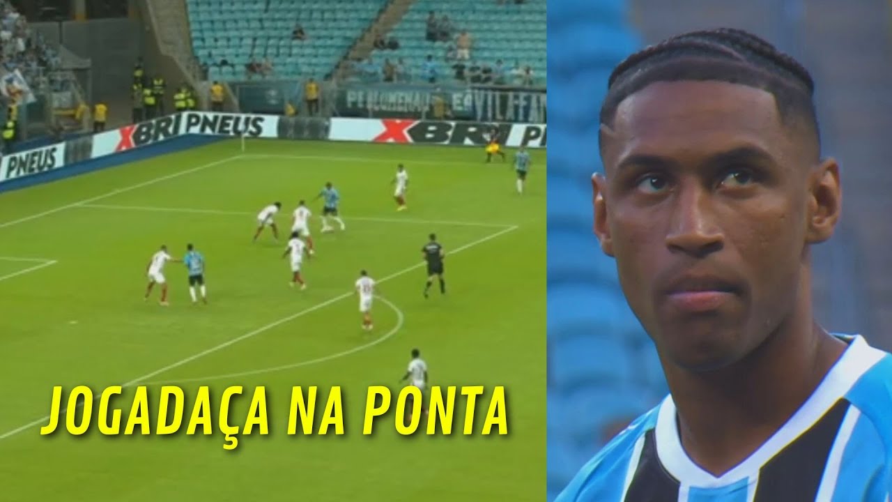 TETÊ FEZ SUA ESTREIA PELO GRÊMIO