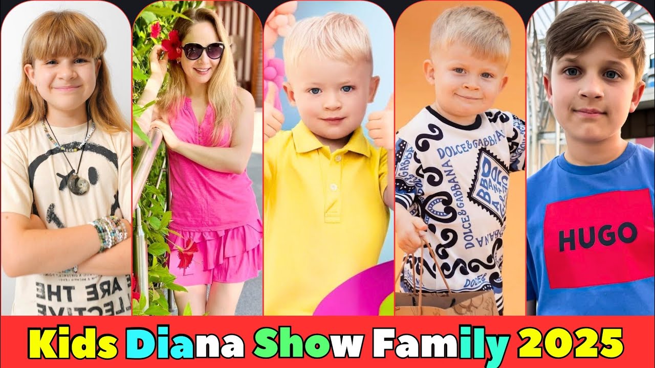 Kids Diana Show Family Real Name And Ages 2025