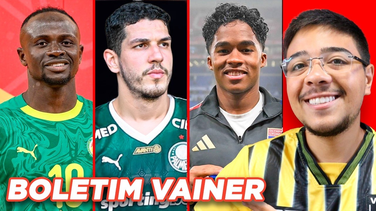 PALMEIRAS CHEGA A ACERTO COM NINO│ENDRICK MELHOR EM CAMPO NO LYON e+ - Boletim Vainer